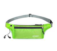 CCAIPU Marsupio Sportivo per Uomo e Donna, Marsupio Escursionistico Cintura Regolabile con Foro per Cuffie Marsupio Leggero Impermeabile per Sport Viaggi Outdoor Campeggio