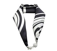 CCAIPU scarf for ladies - sciarpa da donna alla moda, 100% finta seta, abbinabile a diversi outfit