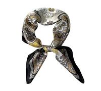 CCAIPU Sciarpa di Seta da Donna, Elegante e Leggera Sciarpa da Lavoro Raso Foulard per adatta a tutte le occasioni