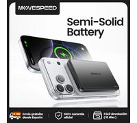 【CCC】MOVESPEED P08 Power Bank Magnetico Wireless da 10000mAh con Batteria Semi-Solid-State per iPhone 17pro 14 15 16 17
