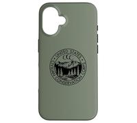 CCC Vintage Civilian Conservation Corp Seal Redesign Custodia per iPhone 16