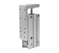 CCCAZ1 Rail Cylinder MXH6-10 MXH10-30 MXH16-20 MXH20-50 Pneumatic Cylinder Linear Side Rail Guide Rod Cylinder(Stroke 60mm,MXH20)