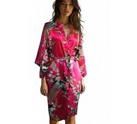 CCcollections Abbigliamento da donna - Premium Pavone Lunga Abbigliamento da damigella d'onore | Ideale per, Doccia da sposa, Anniversario e regalo di compleanno