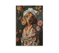 Cccyh_4K__A_hyper-realistic_oil_painting_of_an_adorable_cc5fb21e-032b-4be3-8979-a6f02def4324_1 Poster decorativo su tela poster da parete e stampa artistica moderna per la camera da letto della