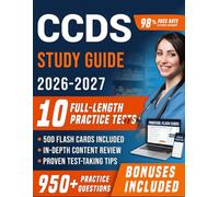 CCDS Study Guide 2026-2027: Comprehensive Certified Clinical Documentation Specialist Prep with 10 Full-Length Practice Tests, 950+ Practice Questions ... Explanations for First Attempt Pass Success