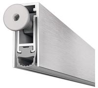CCE Parafreddo DROP 20 MINI per porte battenti da incasso col. ARGENTO l. 13 h.