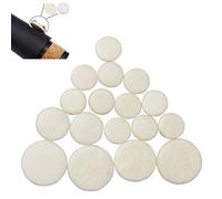 CCeCCe Confezione da 17 cuscinetti di ricambio per clarinetto in Sib, 17 tasti, imbottitura per clarinetto Bundy, ebanite, clarinetto in Sib, clarinetto in si bemolle, orchestra, strumento musicale a