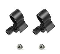 CCeCCe Confezione da 2 clip per microfono, clip di ricambio con viti di montaggio da 5/8" 3/8" 1/4", morsetto per microfono per asta per microfono, braccio braccio per microfono, asta per microfono