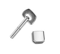 CCeCCe Confezione da 2 pezzi di ricambio per metronomo meccanico a pendolo, blocco scorrevole con chiave di avvolgimento, per metronomo meccanico, nero, suono forte, pianoforte, batteria, violino