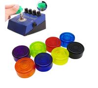 CCeCCe Confezione da 8 tappi per interruttore a pedale per chitarra elettrica e basso, emulatore Looper Tuner Board interruttore a pedale protezione per processore amplificatore manopola antiscivolo