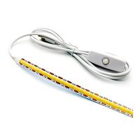 CCeCCe Striscia LED per test sassofono con spina USB da 5 V e interruttore, 8 mm x 50 cm, luce di rilevamento con nastro posteriore, per clarinetto, flauto, oboe, strumenti a fiato, riparazione di