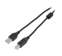 CCF-USB2-AMBM-15 Cavo USB 2.0 USB A-Spina,USB B-Spina Placcata Oro 4,5m GEMBIR