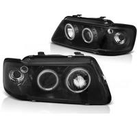 CCFL Angel Eyes Scheinwerfer Combinati Tuning Tec Per Audi A3 8L 1996-2000 Neri