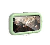 CCGHTR Supporto for Telefono Impermeabile for Doccia, Supporto for Telefono da Bagno, Supporto for TV, Supporto for Cellulare Regolabile da Parete Adesivo(Groen)