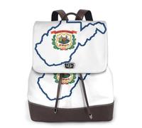 cchgnm West Virginia State Flag Map Print Elegante zaino leggero da donna è adatto per varie occasioni come lavoro, viaggi e appuntamenti.