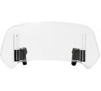 CCHMQ Estensione Parabrezza Moto per Honda NC700X Integra, Regolabile Clip-On Rialzato Parabrezza Accessorio di Protezione,S-Transparent