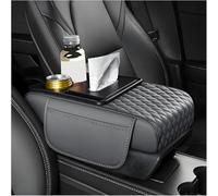 CCHMQ Tappetino per Bracciolo per Auto per Maserati Quattroporte GranTurismo GranCabrio Ghibli Levante, Pelle Cuscino per Console Centrale per Auto Accessori per la Decorazione,C-Grey