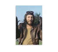 CChongjin Poster decorativo su tela con attore Donald Sutherland Kelly's Heroes, decorazione artistica per camera da letto, soggiorno, poster estetico moderno, 20 x 30 cm, senza cornice