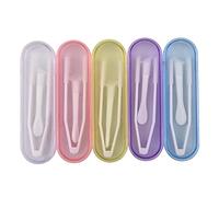 ccHuDE 20 Pz Plastica Lenti A Contatto Strumento Caso Portatile Lenti A Contatto Bastoni Da Viaggio Pinzette Per Lenti A Contatto Strumenti di Rimozione