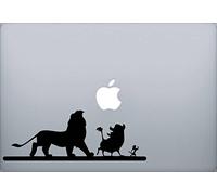 CCI Lion King Hakuna Matata Simba Decal Vinyl Sticker|Cars Trucks Vans Walls Laptop| Black |6.5 x 2.5 in|CCI1447