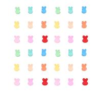 Ccipli per capelli mini coniglietti carini 100pcs colorati con il coniglio di coniglio accessori quotidiani occasioni speciali