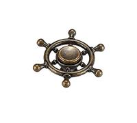Ccipotatoo Maniglia girevole per armadio, leve multicolore per porta della camera dei bambini, maniglie in lega di zinco per cassetti, cucina, soggiorno decorativo (bronzo)