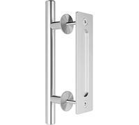 CCJH 24cm Maniglia per porta scorrevole in acciaio inox maniglia porta scorrevole del fienile