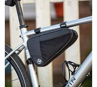 CCKOLE - Borsa per telaio della bicicletta, impermeabile, con telaio a triangolo, resistente agli strappi, per mountain bike, bici da corsa, borsa triangolare da 1 l