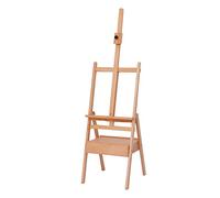 CCKUHN Cavalletto da Disegno in Legno, Set di cavalletti con Staffa, Portatile, Pieghevole, per Schizzi, cassetto, Pittura a Olio, Scatola per artisti