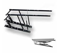 CCKUYT 2 pezzi Balance Bed Gas Spring, 1510mm Bed Box Gas Shock Strut Spring, Heavy Duty Bed Lift Lift Up cerniere a molla, Letto idraulico pieghevole Sollevatore Molla, Divano letto Molla Sollevatore