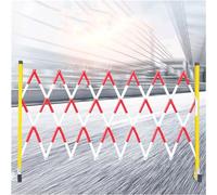 CCKUYT Barricate mobili di sicurezza stradale delle barriere del recinto di traffico della barriera di sicurezza a fisarmonica, blocco rapido di area, proteggere il risparmio di spazio di sicurezza