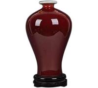 CCKUYT Vaso in Ceramica Vaso in Porcellana Blu e Bianco Vaso in Ceramica Fatto a Mano con Tomba Artigianale ha Una Base per posizionare Decorazioni nella Camera da Letto dell'hotel per i Fiori