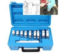 CCLIFE 10 Pezzi Set di attrezzi per cuscinetto ruota per montaggio cuscinetti