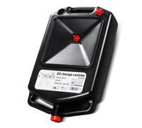 CCLIFE 10L Tanica Cambio Olio Accessorio per Cambio Olio Auto e Moto Pratico Raccoglitore per Cambio Olio Liquido