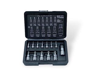 CCLIFE 13 pezzi Set Chiavi Torx bit T8H -T60H S2 Acciaio, chiavi a bussola Per Le Automobili L'Attrezzatura Della Famigli