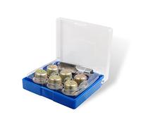 CCLIFE 13Pezzi kit riparazione filettature M22 x 1,5 mm kit riparazione coppa olio per riparazione filettatura auto, tappo di scarico dell’olio coppa dell’olio