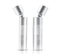 CCLIFE 2 Chiavi 3/8 Pollici Chiave a Bussole Snodo Candelette e Candele 14mm 16mm