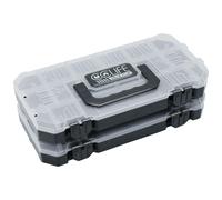 CCLIFE 2 Pezzi Organizer Porta minuteria Trasparente impilabili 29,5 x15,5 x10 c