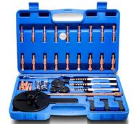CCLIFE 36 in 1 Estrattore Cuscinetti a 3 Artigli, estrattore per Cuscinetti ciechi Interni, Due metodi di smontaggio con Artigli ad uncino e Testa sferica, smontaggio Cuscinetti