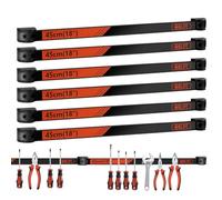 CCLIFE 4 pezzi Strumenti Magnetici 45 CM Strisce Magnetiche Per Strumenti MAX 23 KG Magnete Strumenti Barra Magneti Strumenti Strumenti