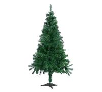 CCLIFE Albero di Natale Piccolo Slim, Albero con Aghi di Pino, 120 cm, Verde, 225 Rami, Cushhom