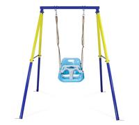 CCLIFE Altalene da Giardino per Bambini con Struttura In Metallo per Esterno Interno Altezza Regolabile ZERRO