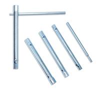CCLIFE Chiavi a tubo 4 pezzi 8-12 mm set di chiavi a tubo chiave tubo esagonale doppia