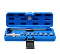 CCLIFE Kit Universale per Centraggio Frizione 10 pezzi per Assemblare Frizione e Foro Pilota Volano con 8 Boccole di Serraggio (11-25 mm) per Autovetture e Veicoli Commerciali Leggeri