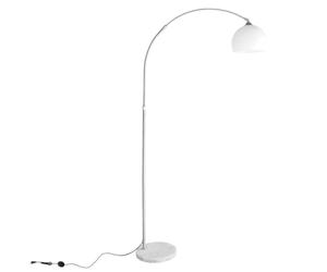 CCLIFE lampada a stelo Lampada ad Arco lampada da terra ad arco altezza Regolabile 145-220 cm con Base in Marmo E27 max. 60 W