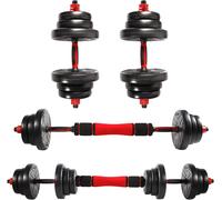 CCLIFE Manubri Regolabili Palestra 2 Set, Set Di Pesi Professionale 20/25/30/40K
