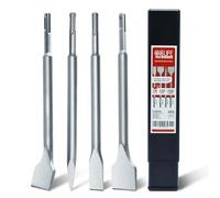 CCLIFE Scalpello SDS plus, Scalpelli per Piastrelle Scalpelli per Rimuovere di Calcestruzzo Muratura, Scalpello a Spatola per Trapano a Percussione