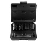 CCLIFE Set di estrattori per viti, 5 pezzi, 1/2", per viti e dadi, 17 mm, 19 mm, 21 mm, 22 mm