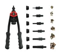 CCLIFE Set di pinze per rivetti M3-M10 con 60 dadi rivettati | Adatto per dadi rivetti ciechi da M3 a M10, include 60 dadi rivetti e manici ergonomici per un lavoro confortevole