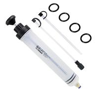 CCLIFE Siringa Aspirazione Olio 500cc, Pompa Manuale per Estrazione e Riempimento di Liquidi, Estrattore Olio Motore